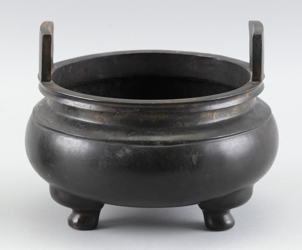 CHINESE BRONZE CENSER HEIGHT INCLUSIVE