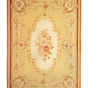 An Aubusson Style Wool Carpet 20th 34c370
