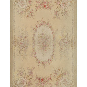 An Aubusson Style Wool Carpet 20th 34c37f