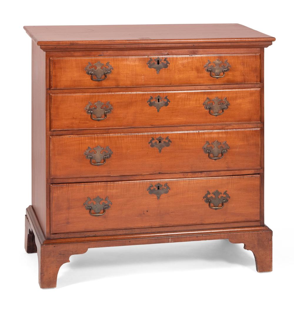 CHIPPENDALE BUREAU NEW ENGLAND,