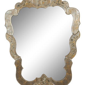 A Venetian Style Eglomis Framed 34c430