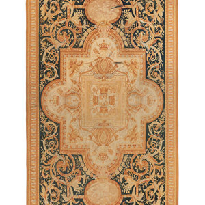 A Napoleon III Style Wool Rug 20th 34c433