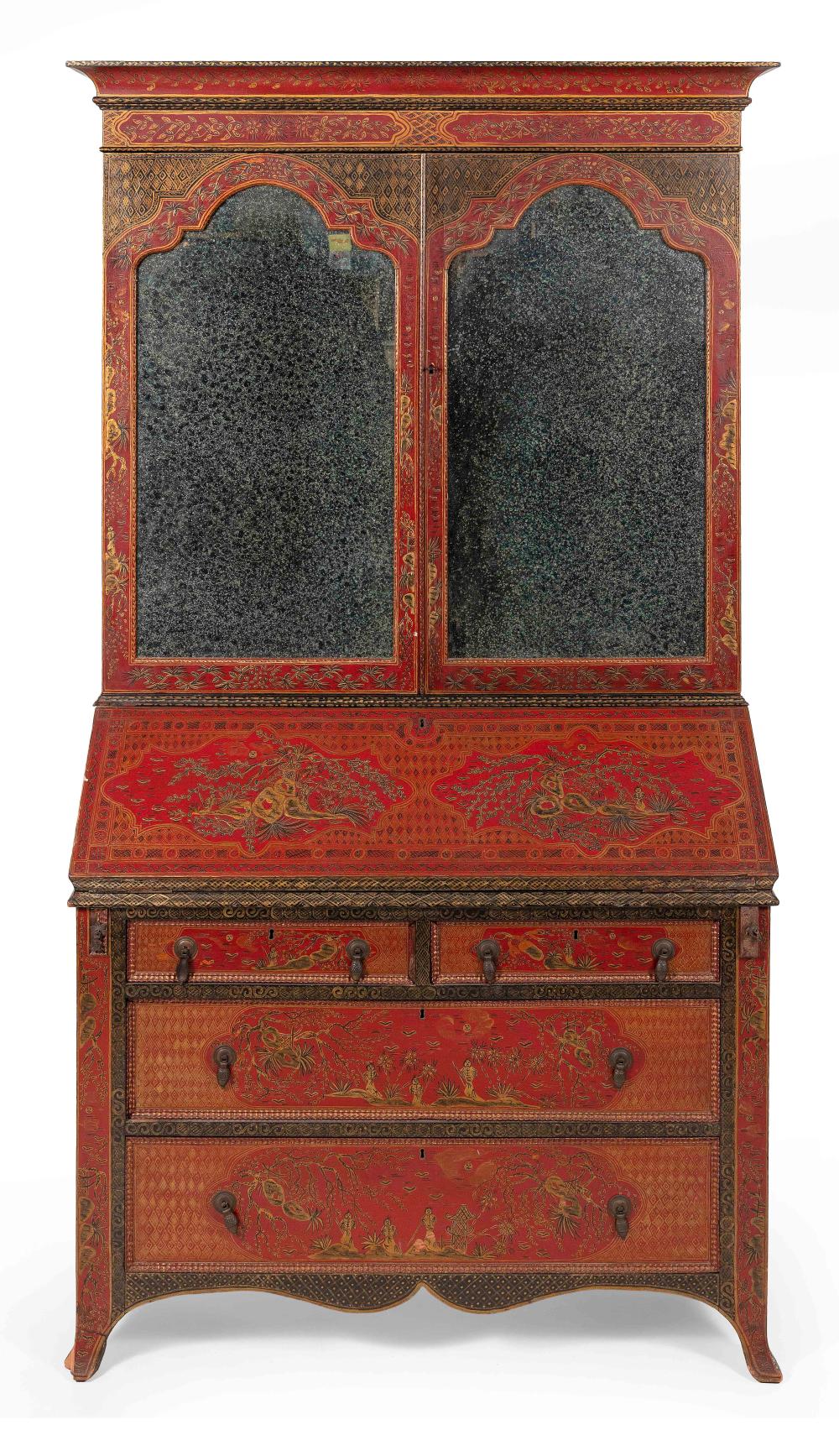 HEPPLEWHITE STYLE CHINOISERIE DECORATED 34c46c