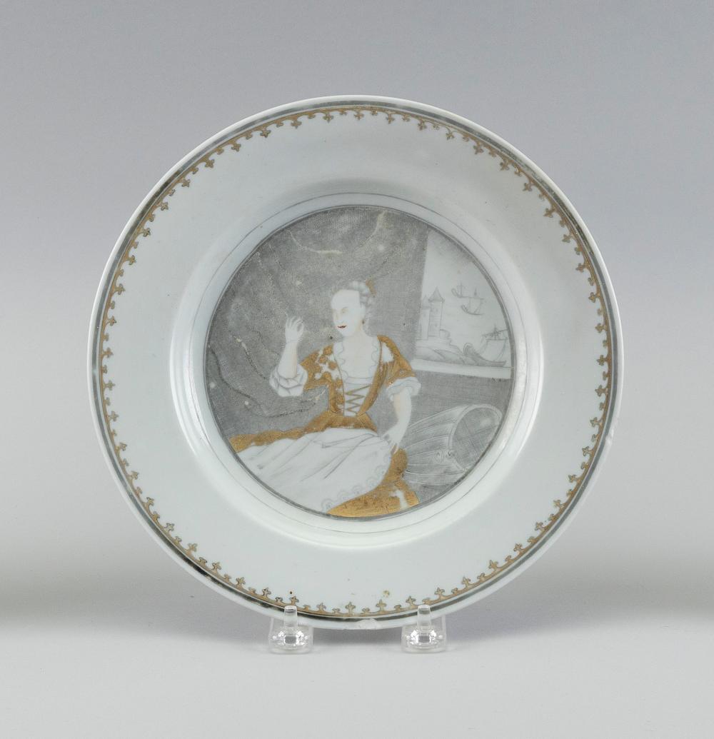 CHINESE EXPORT GRISAILLE PORCELAIN 34c484