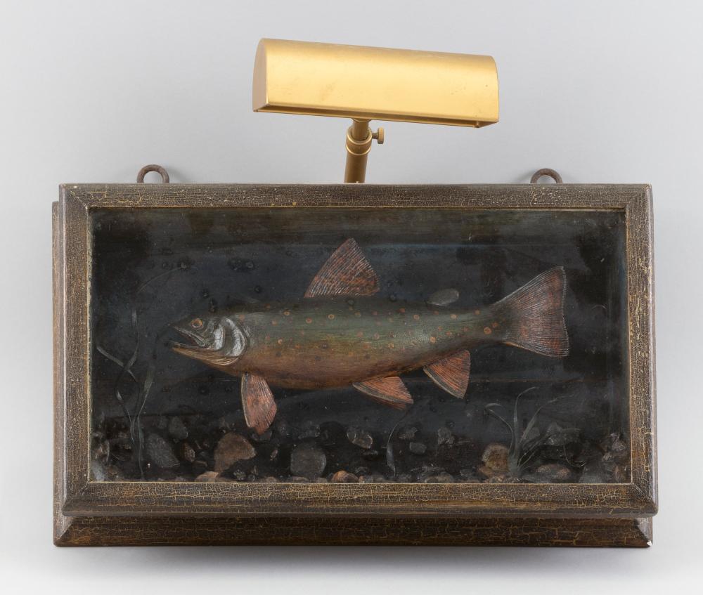 BROOK TROUT SHADOW BOX DIORAMA 34c4dd