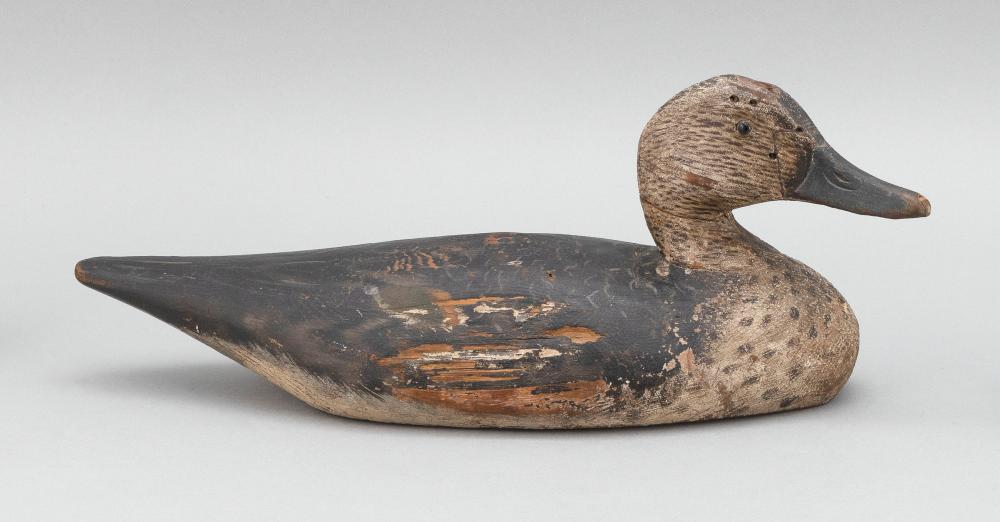 A. ELMER CROWELL PINTAIL HEN DECOY