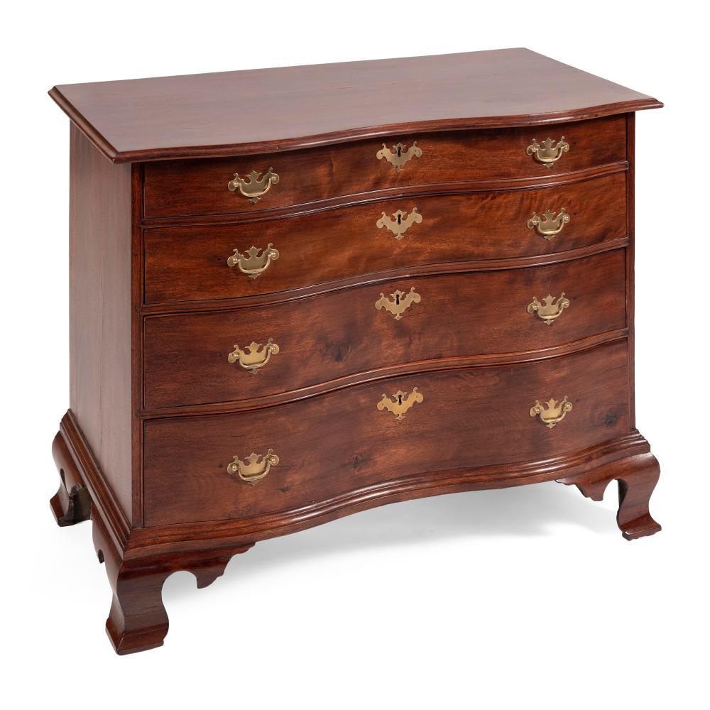 CHIPPENDALE BUREAU CONNECTICUT  34c58b