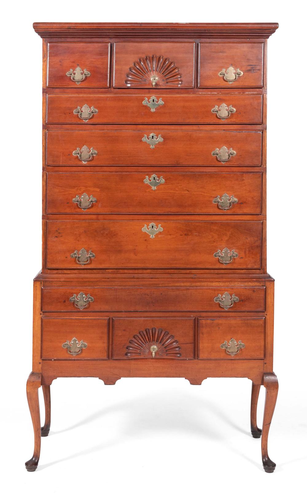 QUEEN ANNE HIGHBOY NORTHERN MASSACHUSETTS  34c5c7