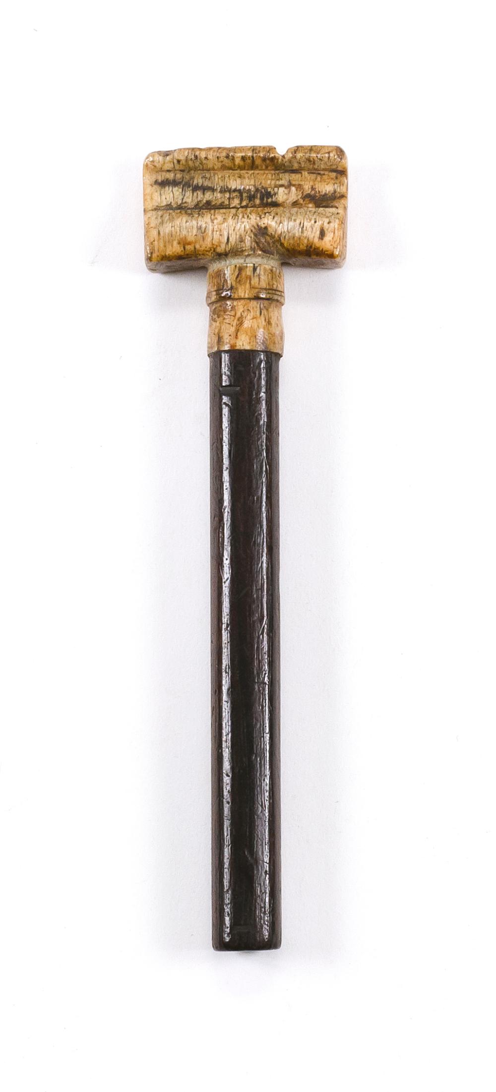BONE SERVING MALLET WITH WOODEN