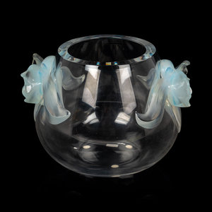 A Lalique Orchides Vase Second 34c77d