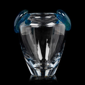 A Daum Glass Vase Late 20th Century with 34c7a1