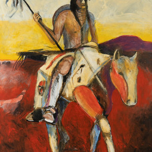 Fritz Scholder
(Luiseño, 1937-2005)
Indian