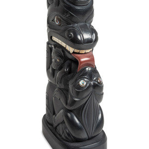 Christian White Haida b 1962 Carved 34c86a