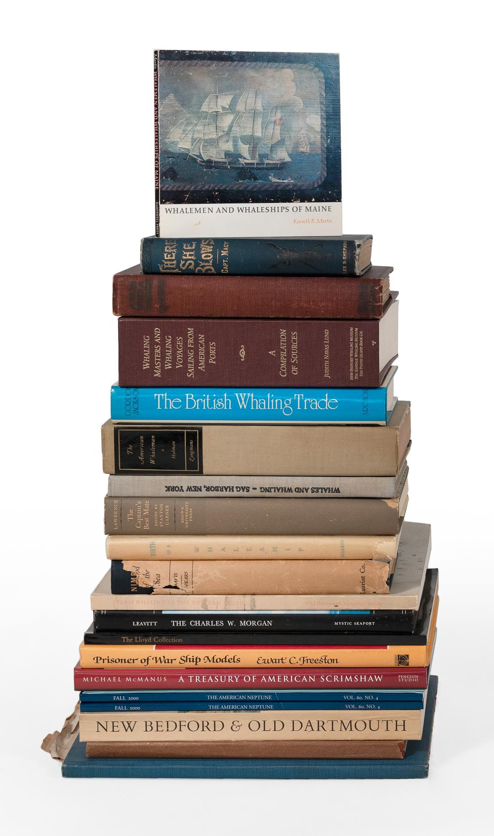 TWENTY-ONE PUBLICATIONS ON WHALING,