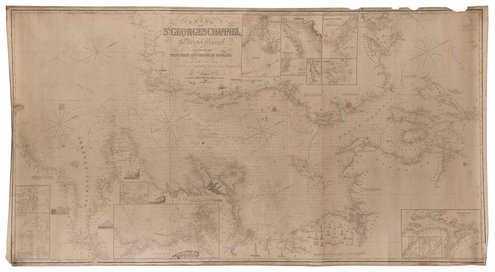 BLUEBACK CHART OF ST. GEORGE'S