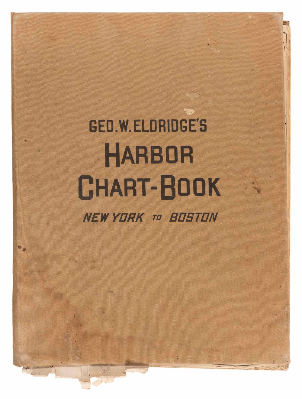  GEO W ELDRIDGE S HARBOR CHART BOOK 34c8bf