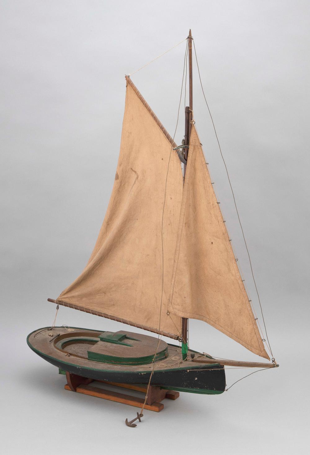 CATBOAT POND MODEL AMERICA, EARLY