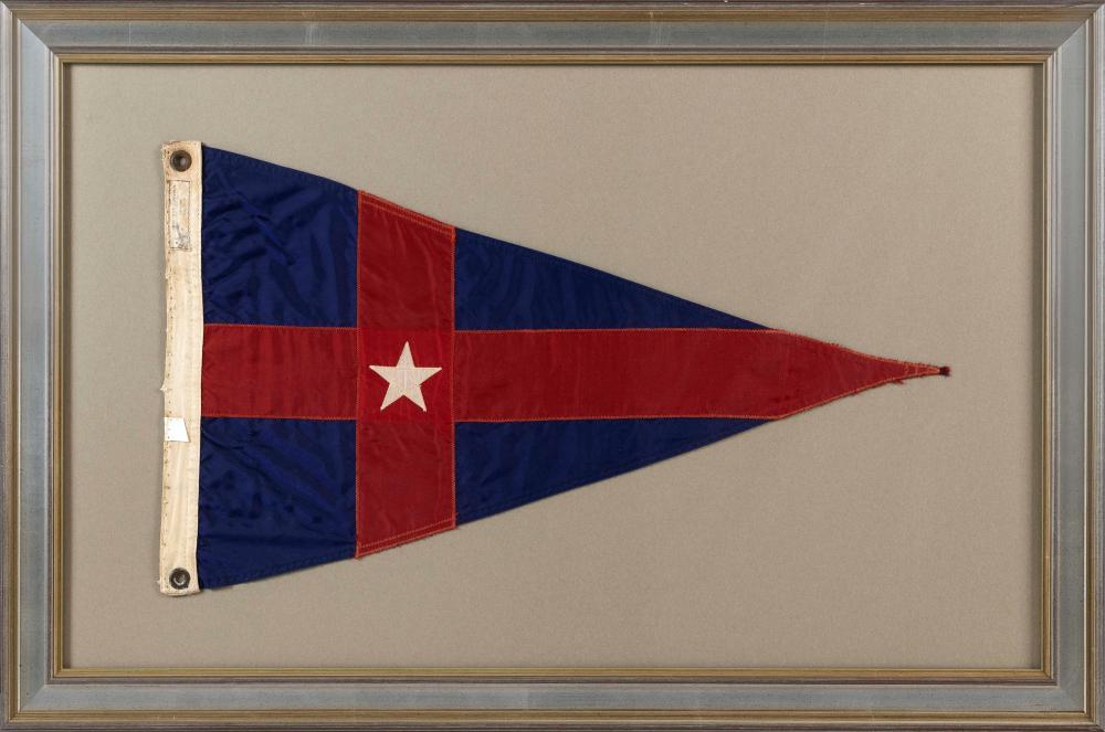 NEW YORK YACHT CLUB BURGEE EARLY