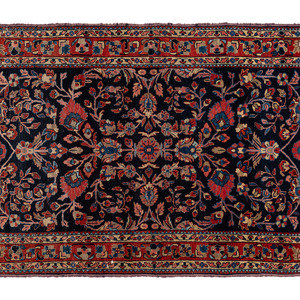 Two Persian Wool Area Rugs
Mid