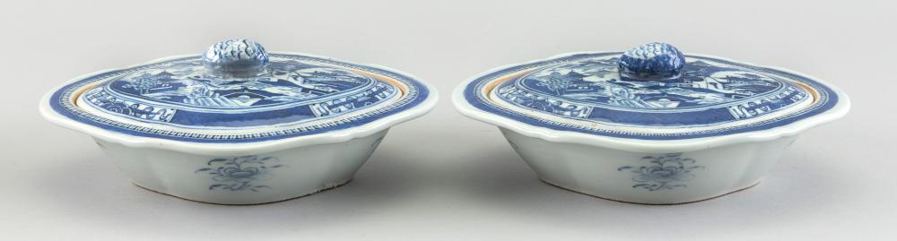 PAIR OF CHINESE EXPORT NANKING 34ca93