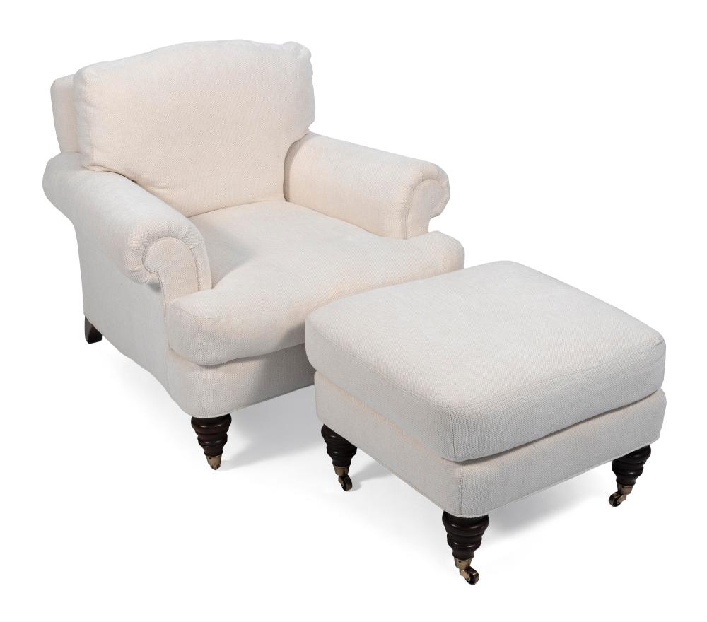 LILLIAN AUGUST UPHOLSTERED ARMCHAIR