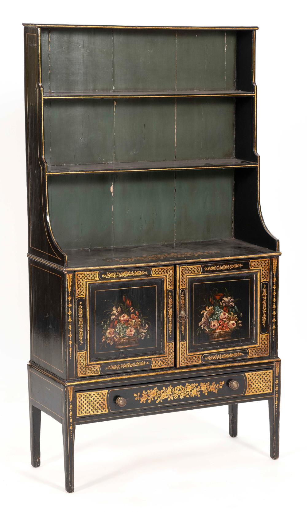 ENGLISH STEP-BACK CABINET 19TH