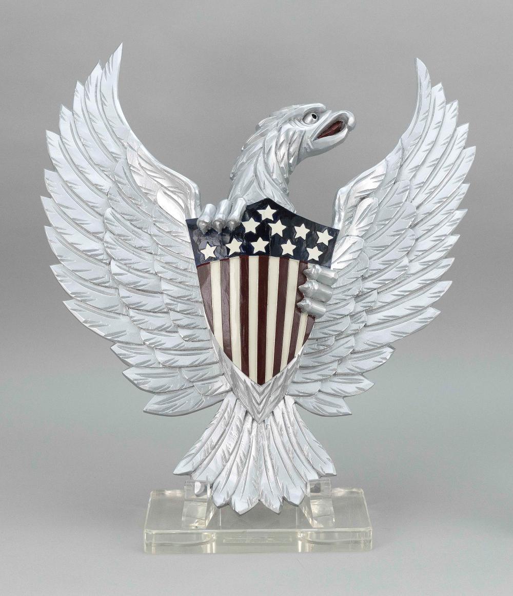 CARVED AND PAINTED AMERICAN EAGLE 34cb9b