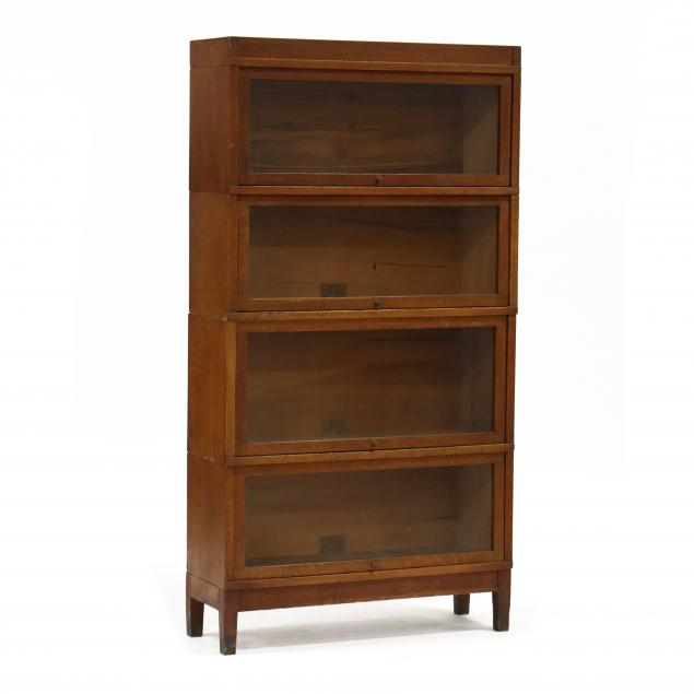 GLOBE-WERNICKE, FOUR-STACK OAK BARRISTER