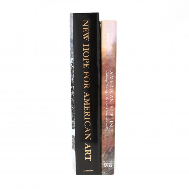 TWO LAVISH BOOKS ON AMERICAN ART 34a502