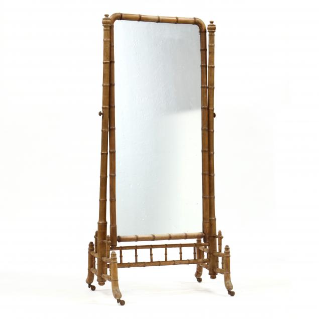 ANTIQUE CONTINENTAL FAUX BAMBOO 34a511