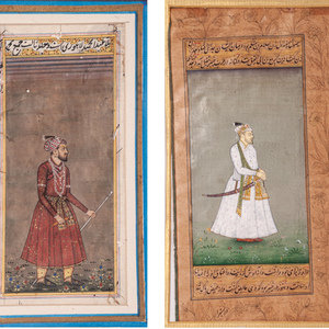 Four Islamic and Indian Miniatures