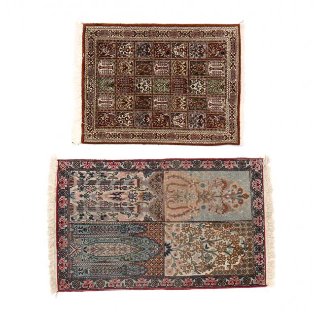 TWO GARDEN DESIGN AREA RUGS The 34a66e