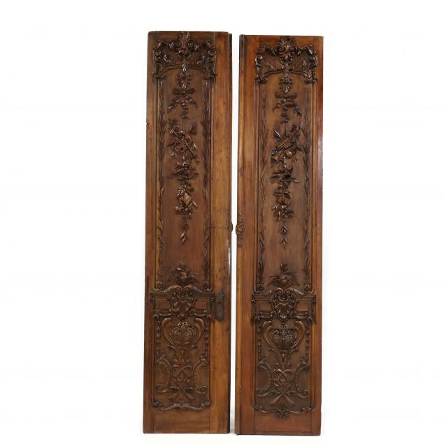A PAIR OF LOUIS XV STYLE ANTIQUE