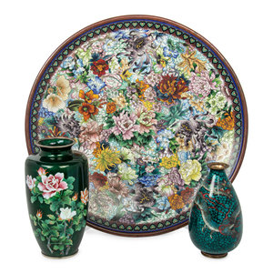 Three Japanese Cloisonné Articles
20TH