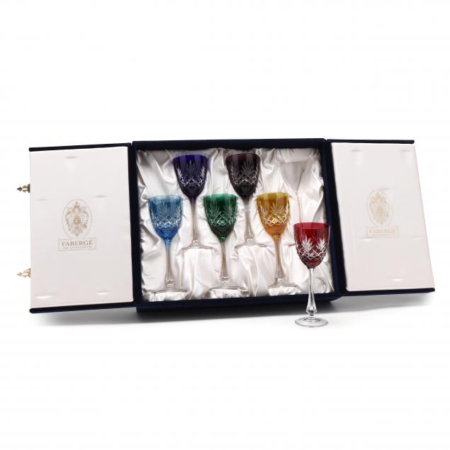 FABERGE CASED SET OF SIX ODESSA 34a6f0