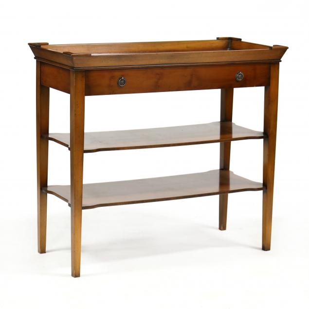 CONTEMPORARY TRAY TOP SERVER Fruit wood,