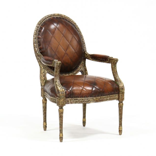 COUNCIL LOUIS XVI STYLE LEATHER 34a75a