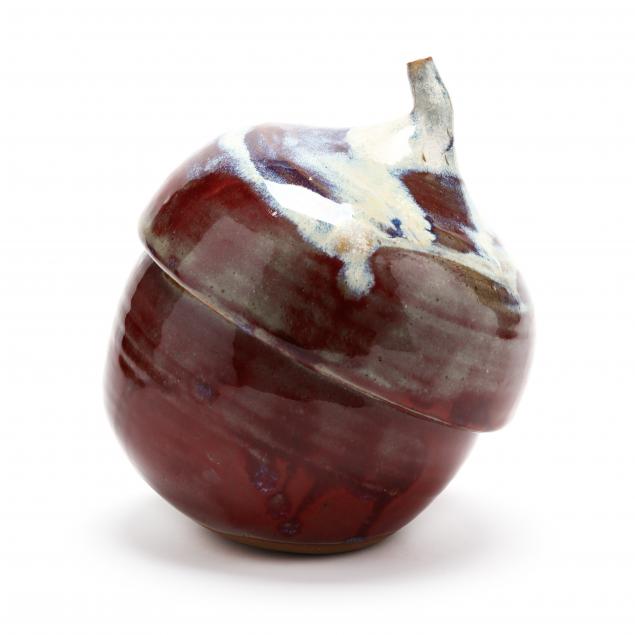 NC POTTERY, ROBIN MANGUM ACORN