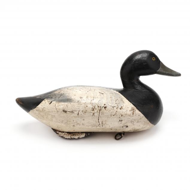 BLUE BILL DECOY Mid 20th century, Maryland,