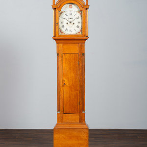 A Federal Cherrywood Tall Case 34a817