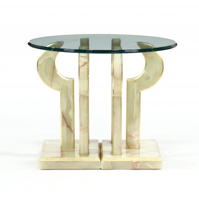 CONTEMPORARY ALABASTER AND GLASS 34a827