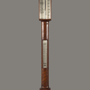 A Federal Mahogany Stick Barometer
John