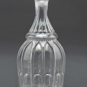 A Clear Glass Decanter by New England