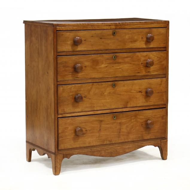 SOUTHERN WALNUT CHEST OF DRAWERS 34a8ce