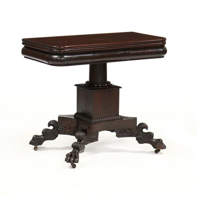 AMERICAN CLASSICAL CARVED MAHOGANY 34a9df
