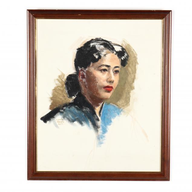 LUNDA HOYLE GILL (CA, 1928-2003), PORTRAIT