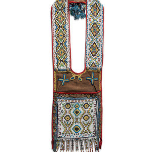 Anishinaabe Loom-Beaded Bandolier