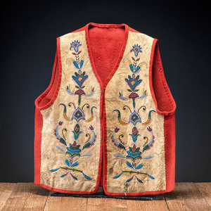 Apsáalooke [Crow] Beaded Vest
late