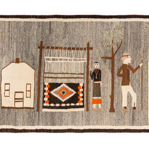 Navajo Pictorial Weaving / Rug
first