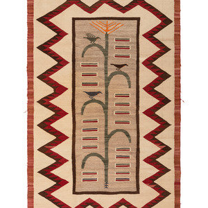 Navajo Pictorial Weaving Rug second 34ab73